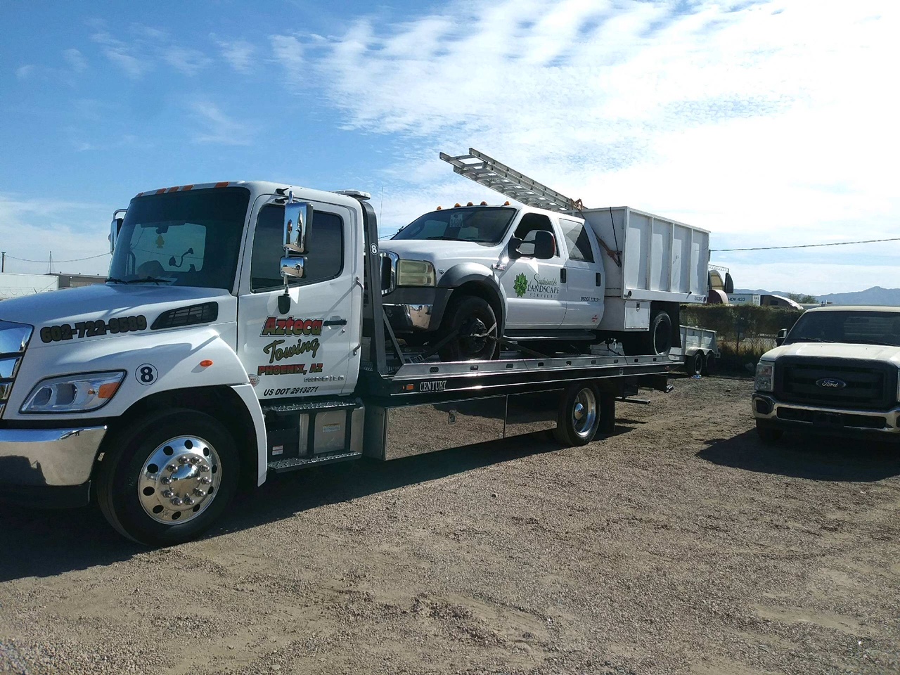 Does the towing company provide additional roadside assistance?
